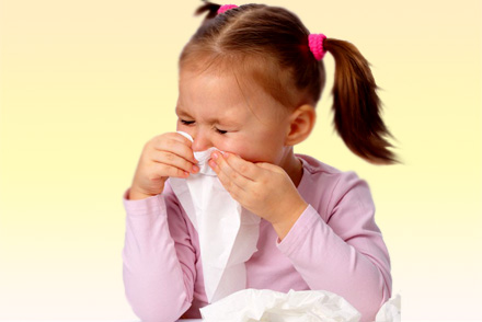 Заложенность носа у детей 